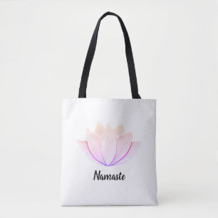 Lotus Flower Tote Bag