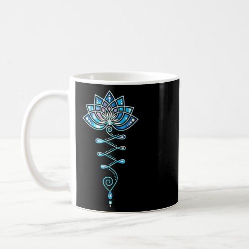 Lotus Flower Unalome Yoga Meditation Awareness Zen Coffee Mug
