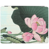 Lotus Flower  Vintage Japanese Fine Art iPad Cover (Horizontal)