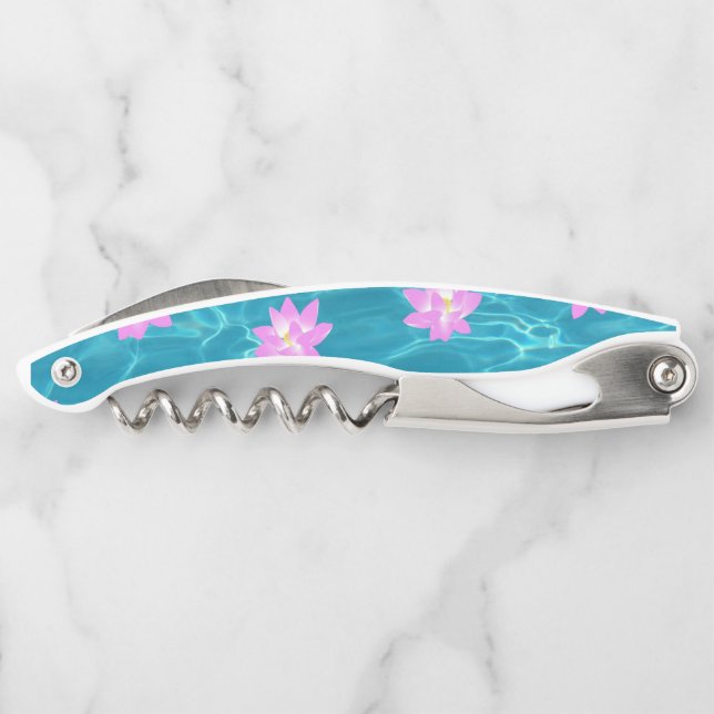 Lotus Flower Waiter's Corkscrew (Back)