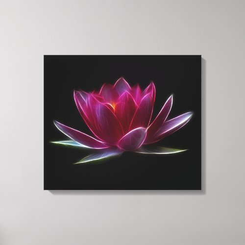 Lotus Flower Water Plant Canvas Print