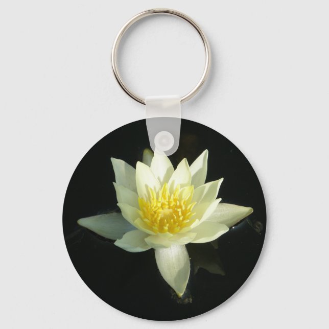 Lotus Flower/Waterlily Keychain (Front)