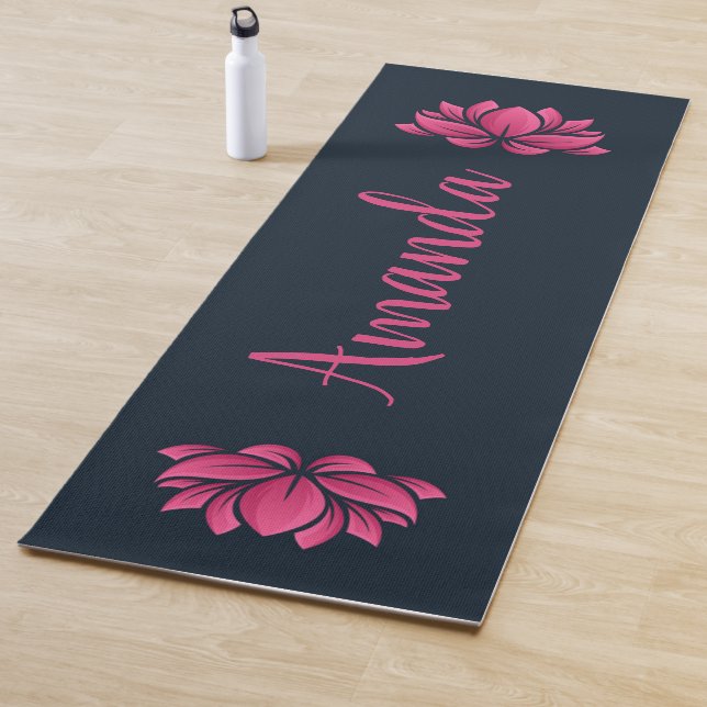Lotus Flower Yoga Mat (In Situ)
