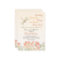 Lotus Flowers and Dragonfly Invitation