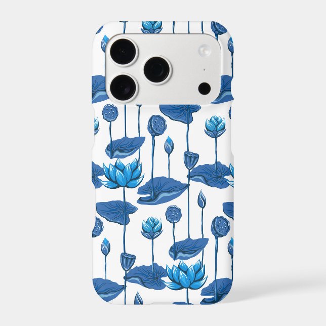lotus flowers iphone case (Back)