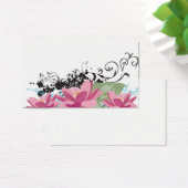 Lotus flowers Profile Card (Desk)
