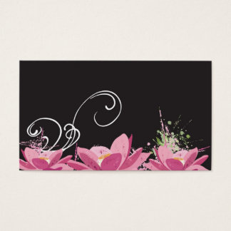 Lotus flowers Profile Card