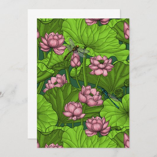 Lotus garden (Front/Back)