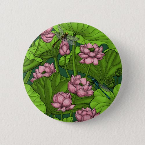 Lotus garden button