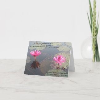 Lotus Garden Note Cards