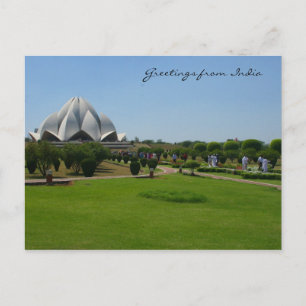 lotus garden postcard