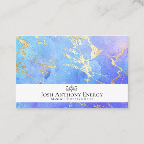  Lotus Gold Pastel Nebula Galaxy Universe AP3   Business Card