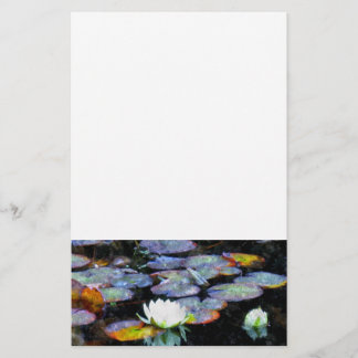 Lotus Hearts Stationery