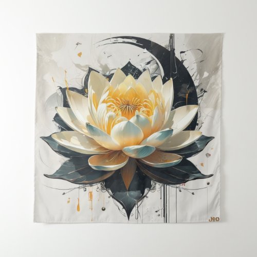 Lotus in Bloom Tapestry