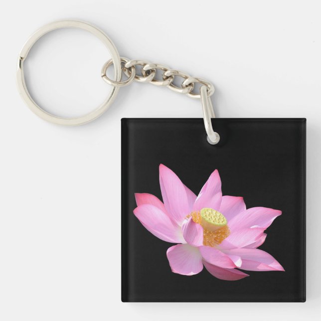 Lotus Keychain (Front)