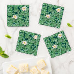 Lotus Lagoon Pattern - The White Lotus Coaster Set