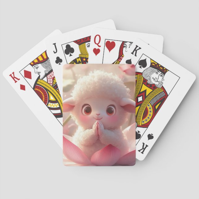 Lotus Lamb: Essence of Innocence Poker Cards (Back)
