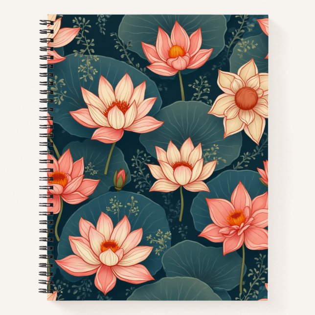 lotus landscape notebook (Front)