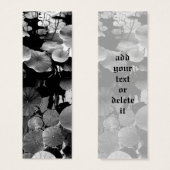 Lotus leaf bookmark (Front & Back)