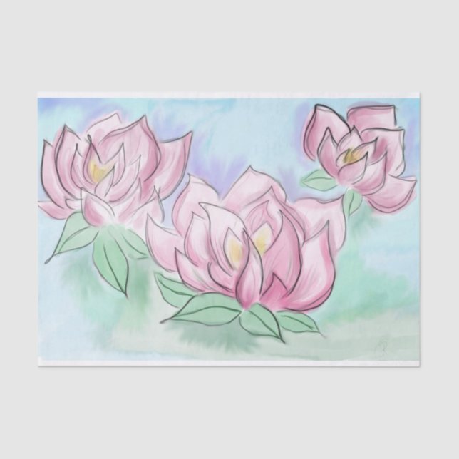 Lotus Light Tissue Paper (Front)