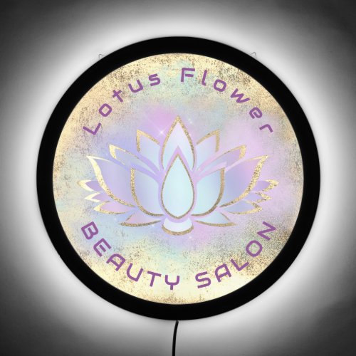 Lotus logo LED sign