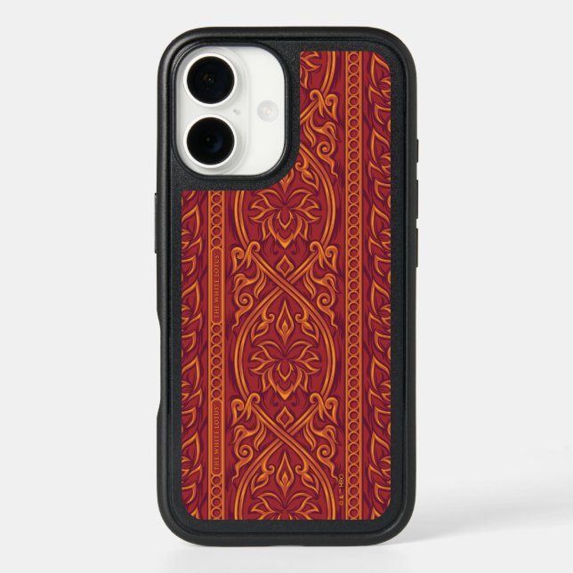 Lotus Luxe Tapestry Pattern - The White Lotus Otterbox iPhone Case (Back)