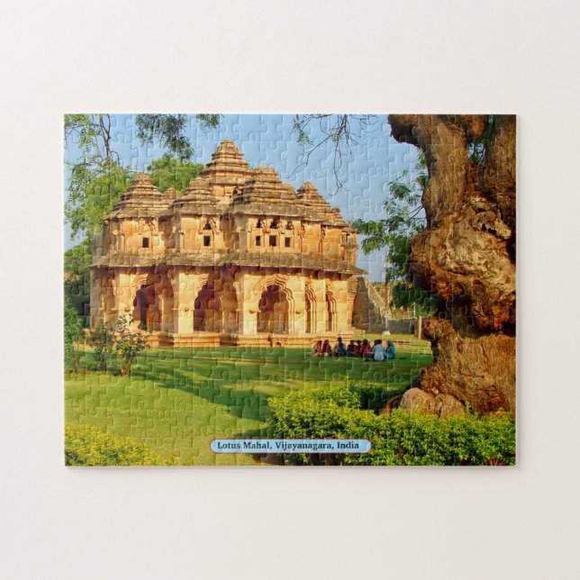 Lotus Mahal, Vijayanagara, India Jigsaw Puzzle (Horizontal)