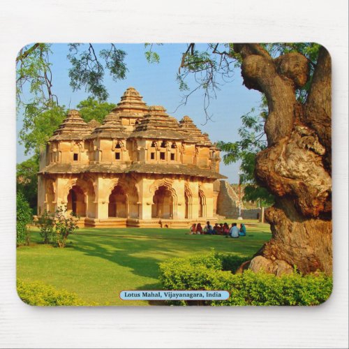 Lotus Mahal Vijayanagara India Mouse Pad