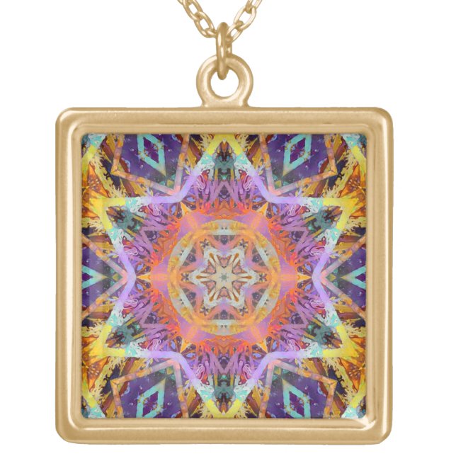Lotus Mandala_4 pendant (Front)