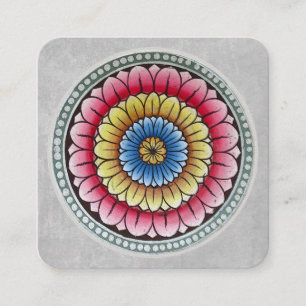 Lotus Mandala Business Card