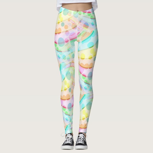 Lotus Mandala Leggings (Front)