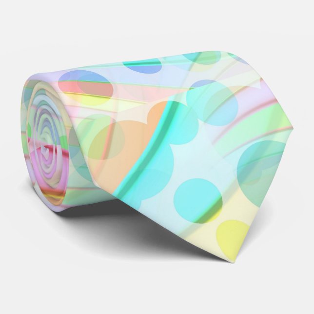 Lotus Mandala Neck Tie (Rolled)