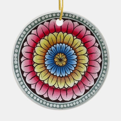 Lotus Mandala Ornament