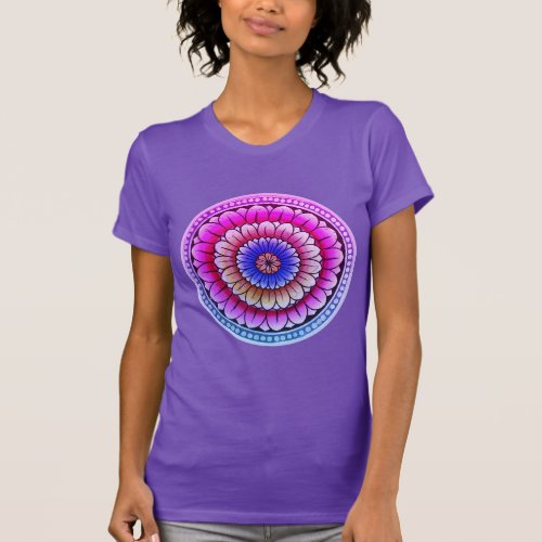 Lotus Mandala  T_Shirt