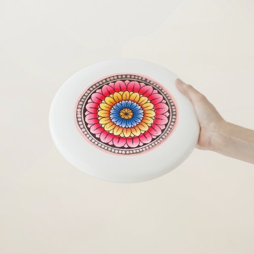 Lotus Mandala  Wham_O Frisbee