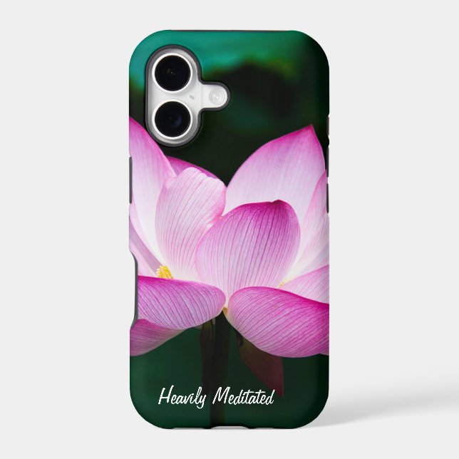 Lotus Meditation Case-Mate iPhone Case (Back)