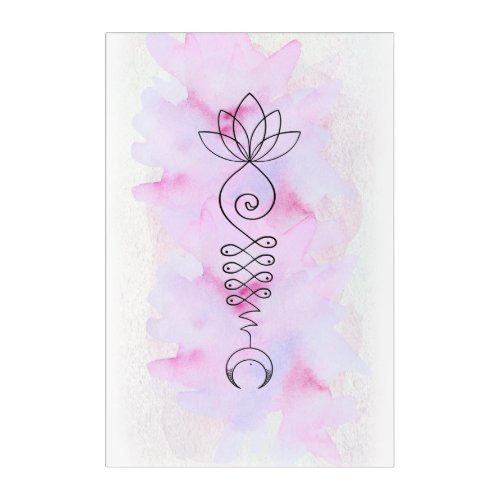  Lotus Moon Path To Enlightenment Nirvana Acrylic Print