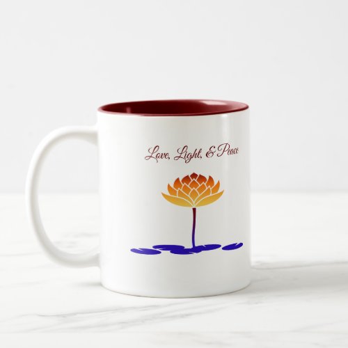 Lotus Namaste Coffee Mug