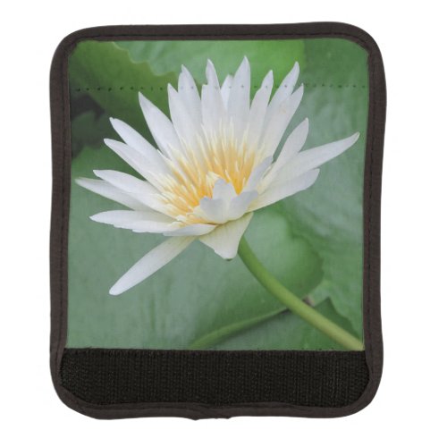 Lotus Namaste meditation zen shops plant nat Luggage Handle Wrap