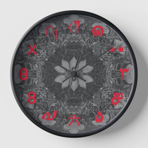 Lotus of Time Universal Numeral Clock