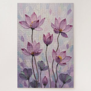 Lotus – Oil Painting Jigsaw Puzzle