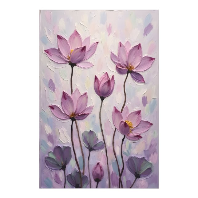 Lotus – Oil Painting Photo Print (Front)