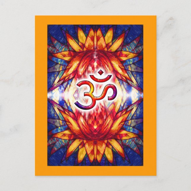 Lotus OM Art Postcard (Front)