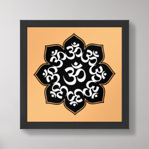 OM SYMBOL, Yoga Art~Design (no box - transparent) Poster for Sale by  DK-ARTIST