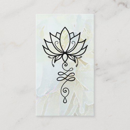 *~* Lotus Ombre Reiki Nirvana Sacred Geometry Business Card