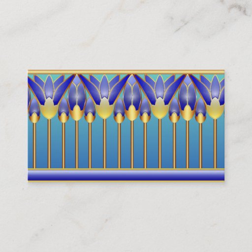 Customizable Lotus Palace Business Card
