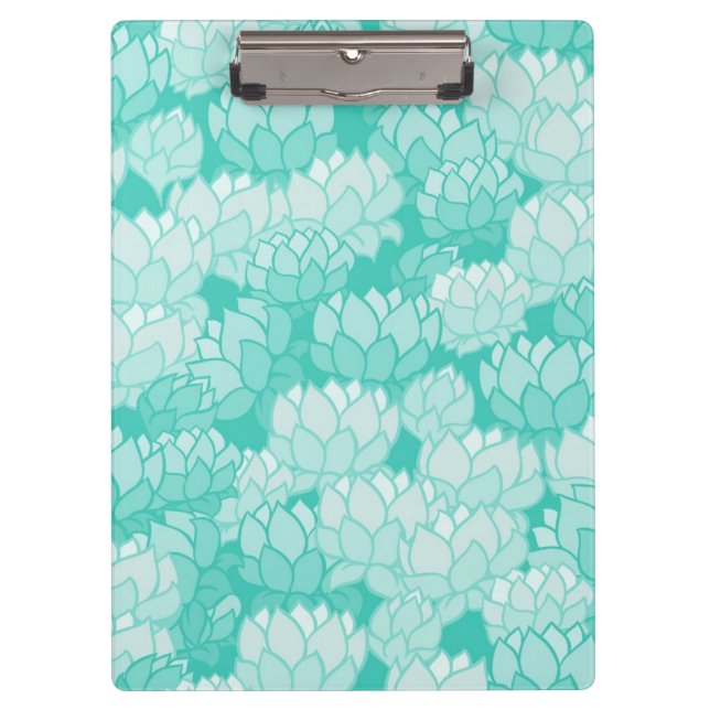Lotus pattern 2 clipboard (Front)