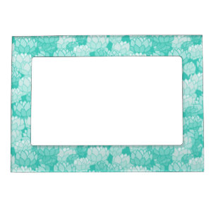 Lotus pattern 2 magnetic frame