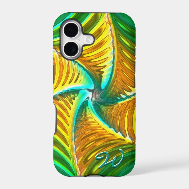 Lotus Pattern Glass Art 5B iPhone 7 Case (Back)
