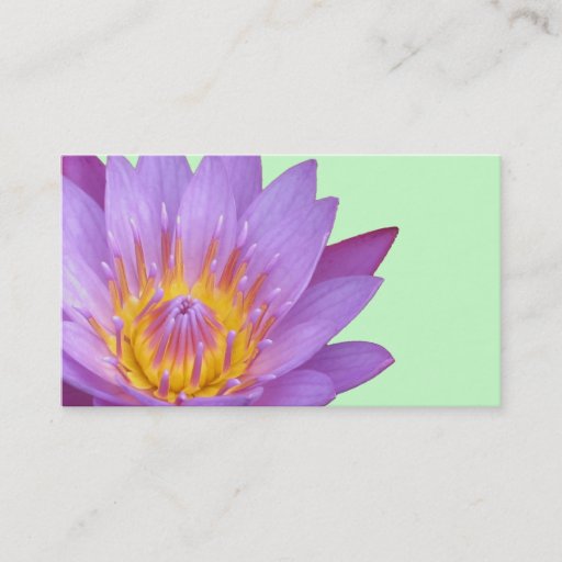 Customizable Lotus Profile/Business card
